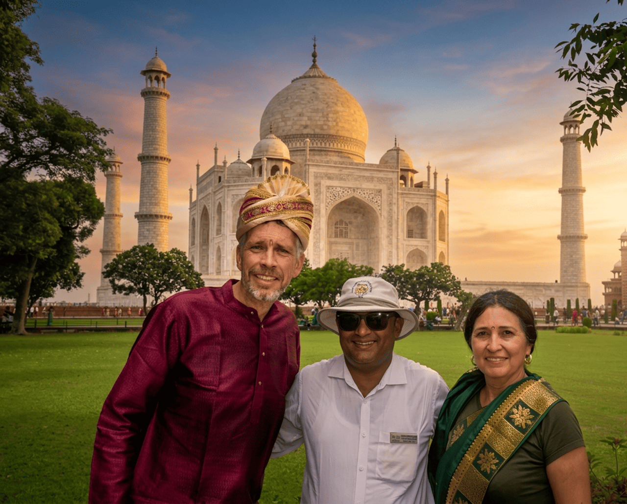 Taj Mahal Tour from Delhi by Gatimaan Express Train